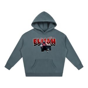 Elijah Wright Oversize Fleeced Hoodie - Image 4