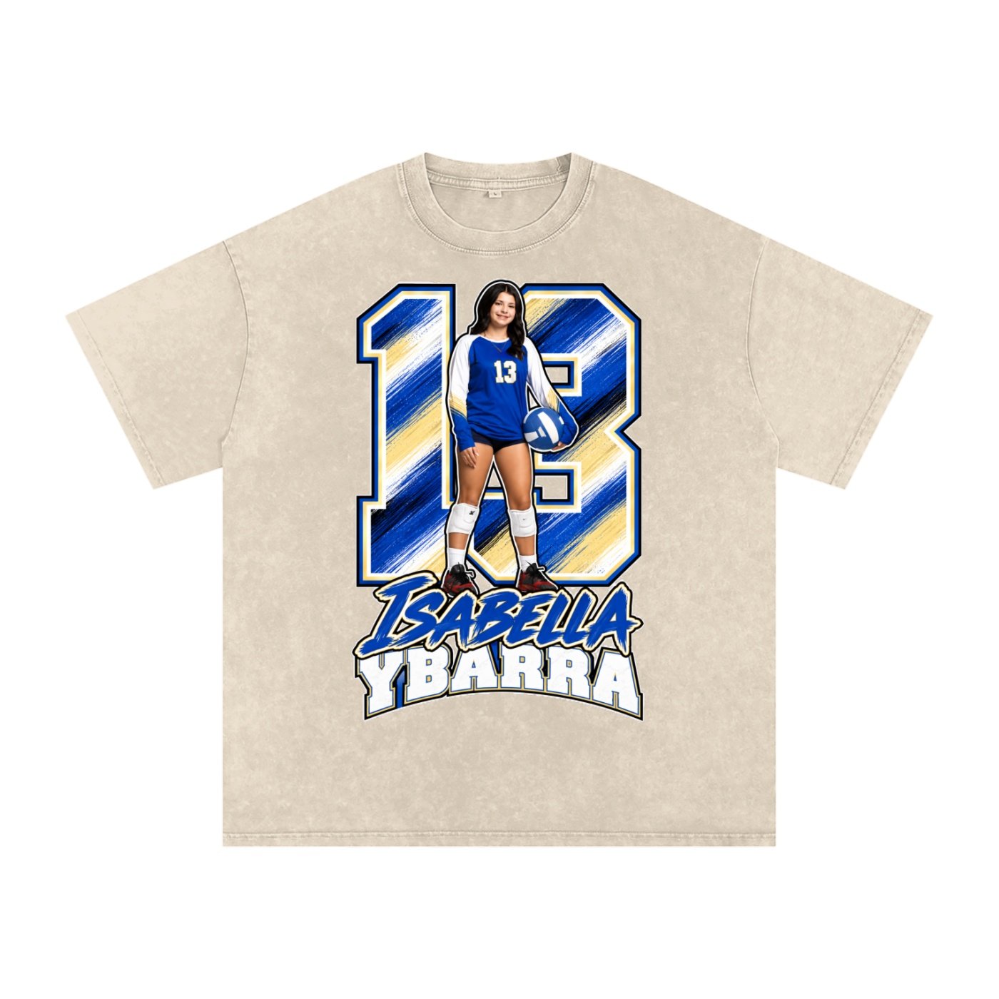 Isabella Ybarra Snow Washed Oversized TEE - Image 2