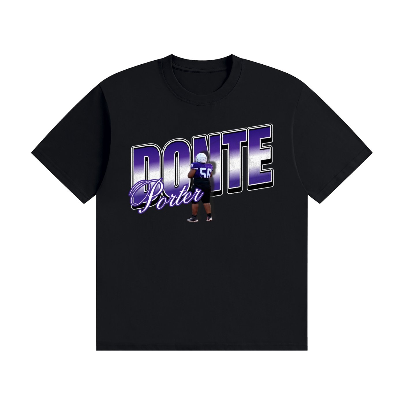 Donte Porter ll Unisex Cotton T-Shirt - Image 1