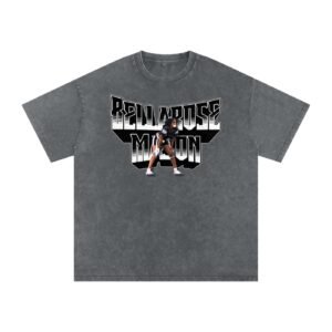 Bellarose Mason Snow Washed Oversized TEE - Image 4