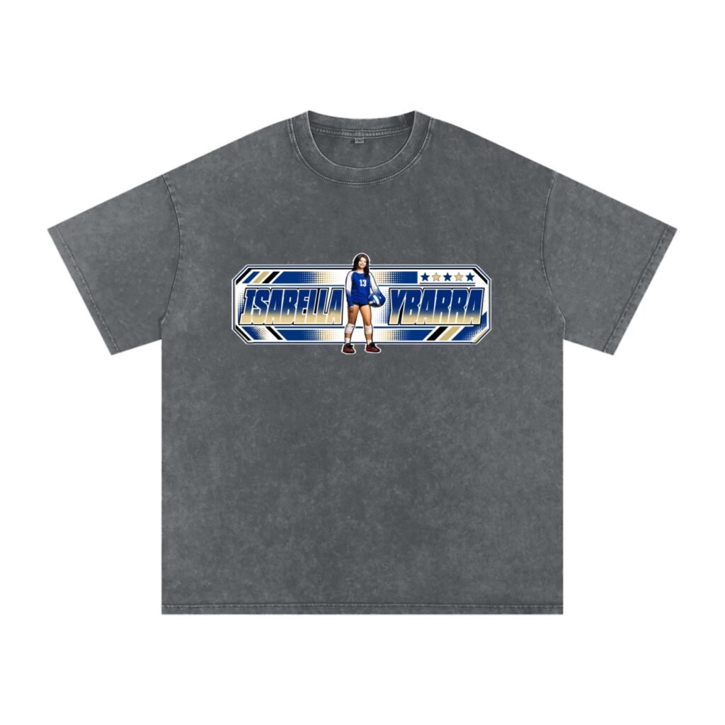 Isabella Ybarra Snow Washed Oversized TEE