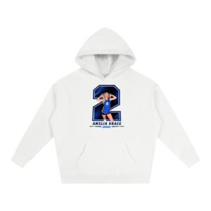 Amelia Grace Oversize Fleeced Hoodie - Image 2