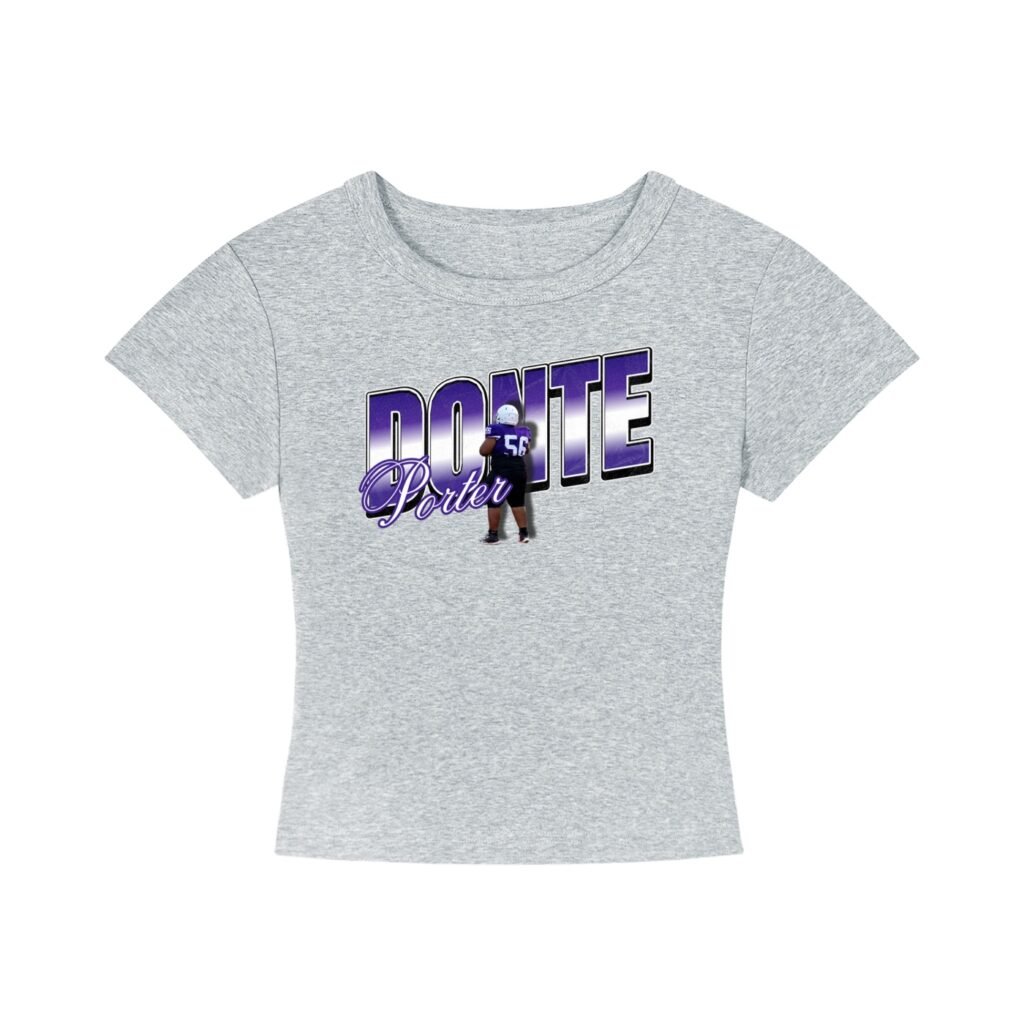 Donte Porter ll Women's CropTop