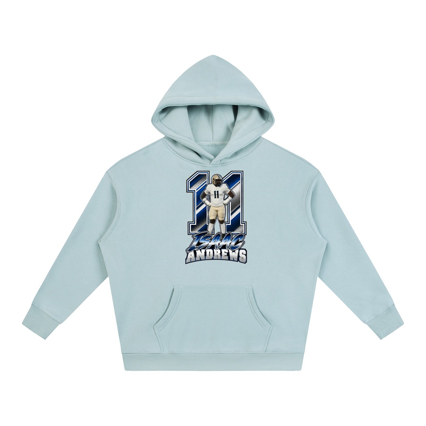 Isaac Andrews   Oversize Fleeced Hoodie - Image 3