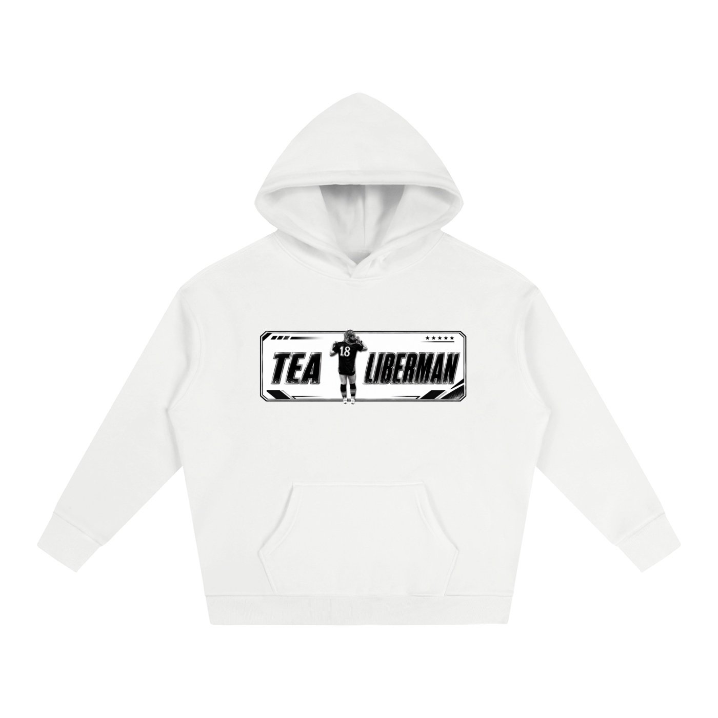 Tèa Liberman Oversize Fleeced Hoodie - Image 2