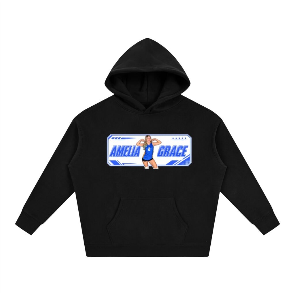 Amelia Grace Oversize Fleeced Hoodie