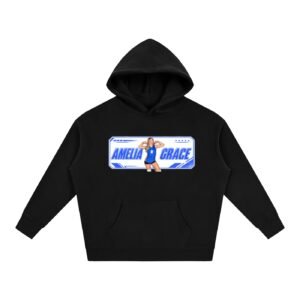 Amelia Grace Oversize Fleeced Hoodie - Image 1