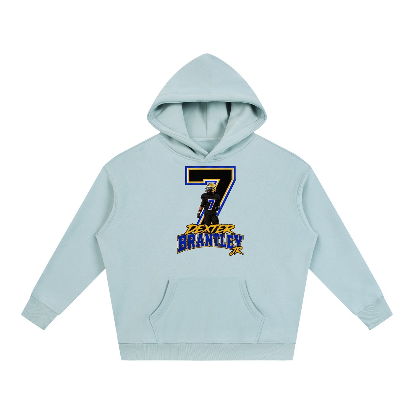Dexter Brantley Jr,  Oversize Fleeced Hoodie - Image 3