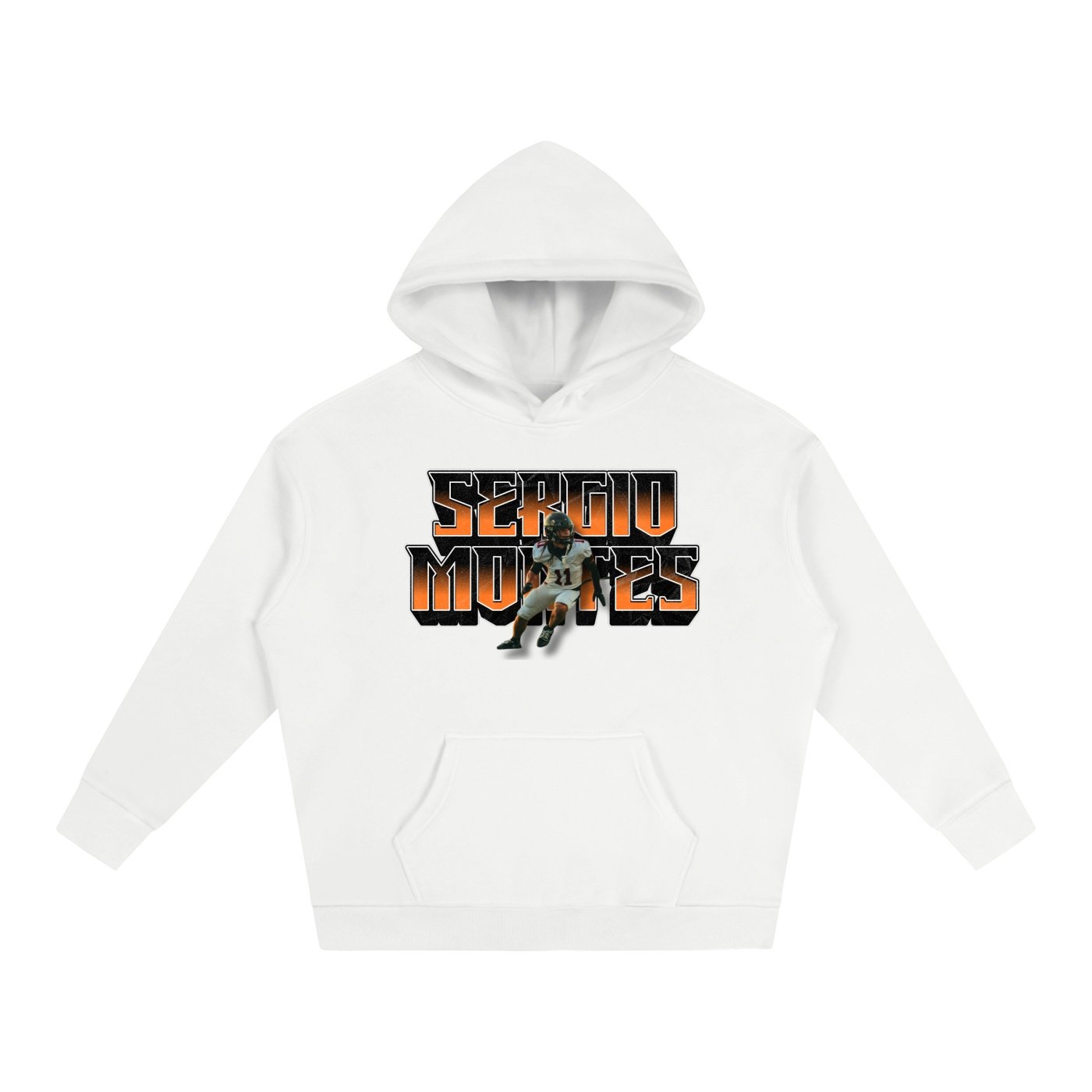 Sergio Montes  Oversize Fleeced Hoodie - Image 2
