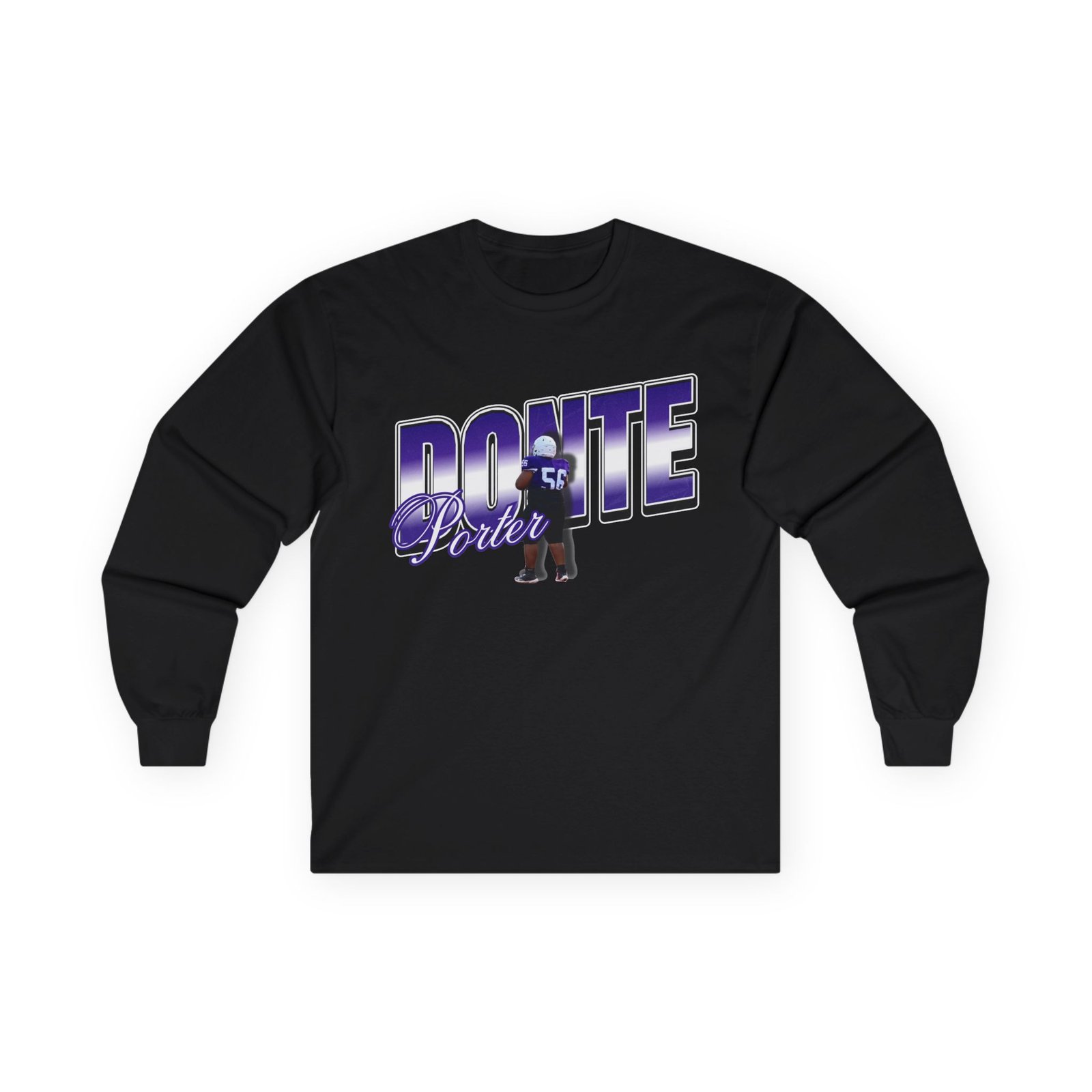 Donte Porter ll Unisex Cotton Long Sleeve Tee - Image 1