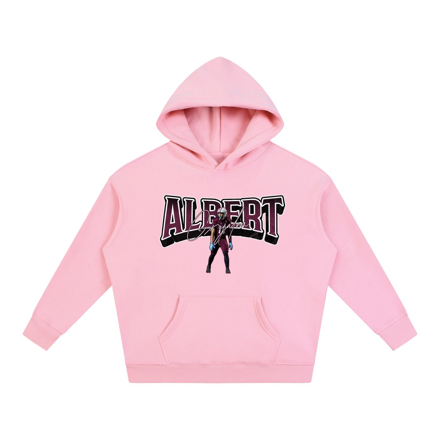 Albert Grijalva Oversize Fleeced Hoodie - Image 5