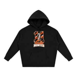 Sergio Montes Oversize Fleeced Hoodie - Image 1