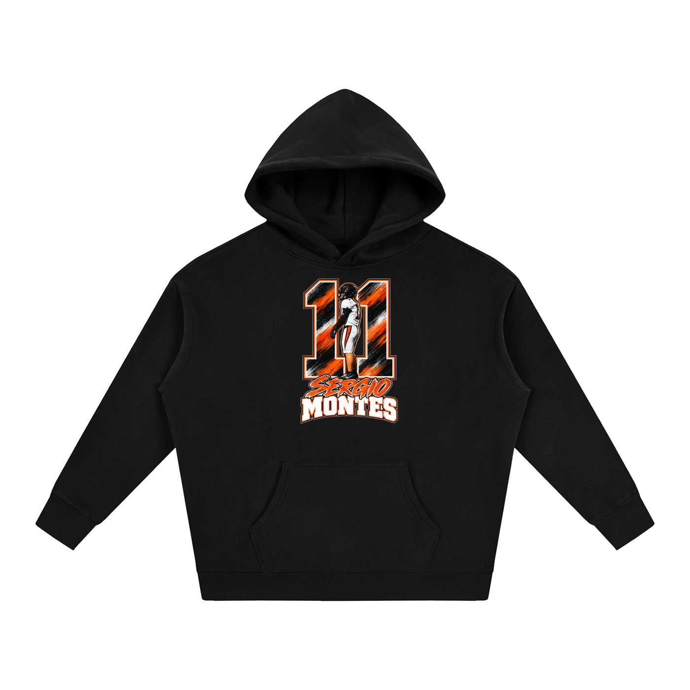 Sergio Montes  Oversize Fleeced Hoodie - Image 1