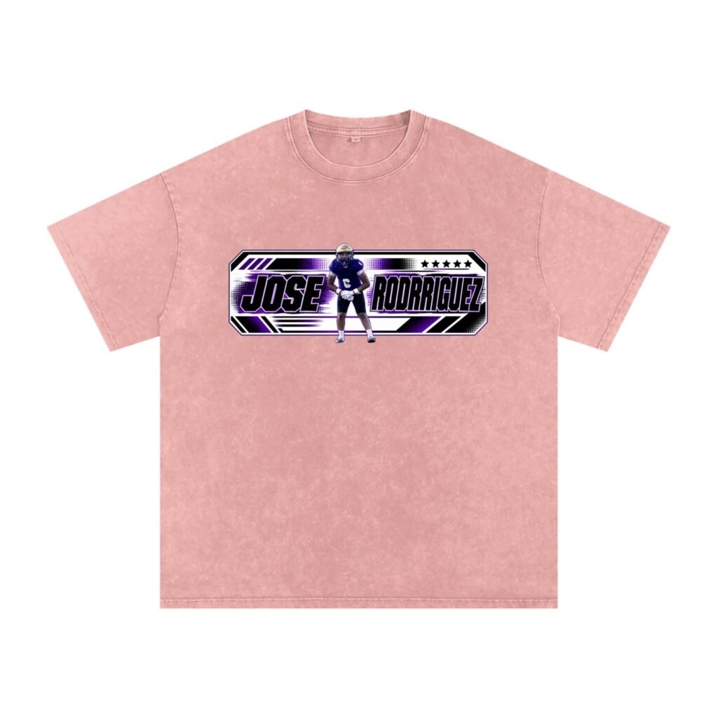 Jose Rodriguez Snow Washed Oversized TEE