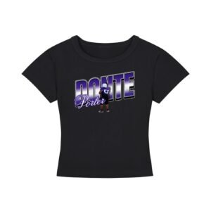 Donte Porter ll Women's CropTop - Image 1