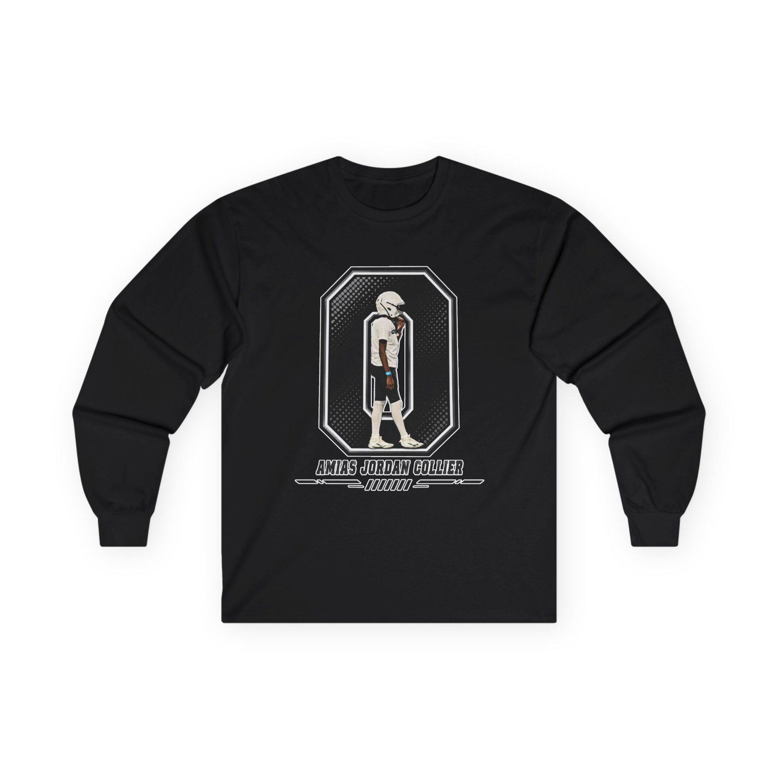 Amias Jordan collier Unisex Cotton Long Sleeve Tee - Image 1