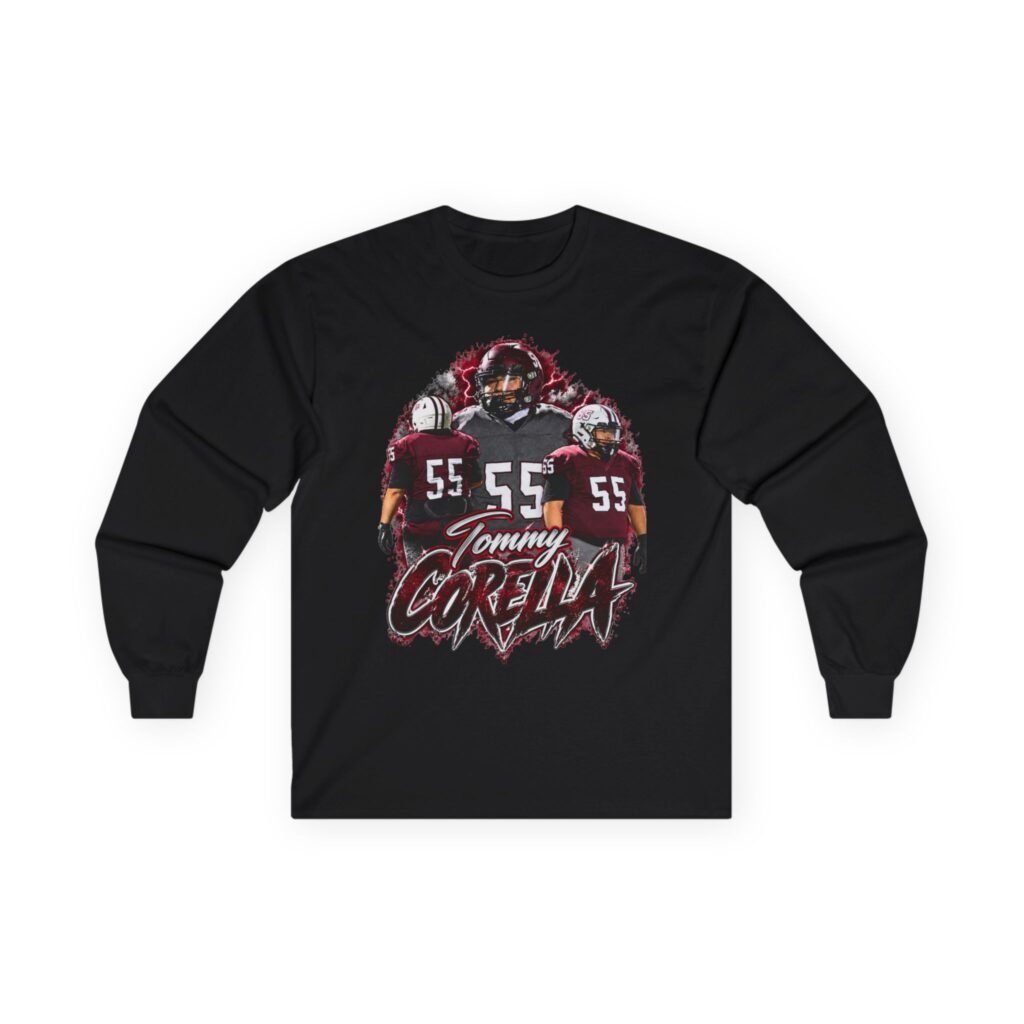 Tommy Corella Unisex Cotton Long Sleeve Tee