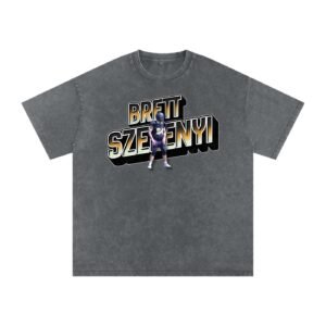 brett szelenyi Snow Washed Oversized TEE - Image 4