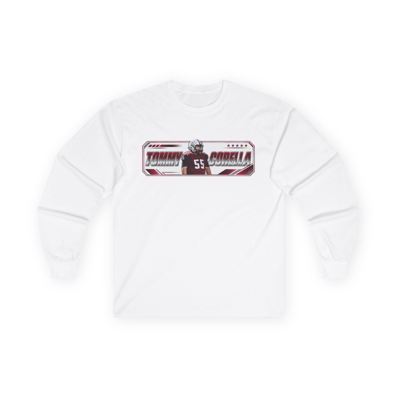 Tommy Corella Unisex Cotton Long Sleeve Tee - Image 2