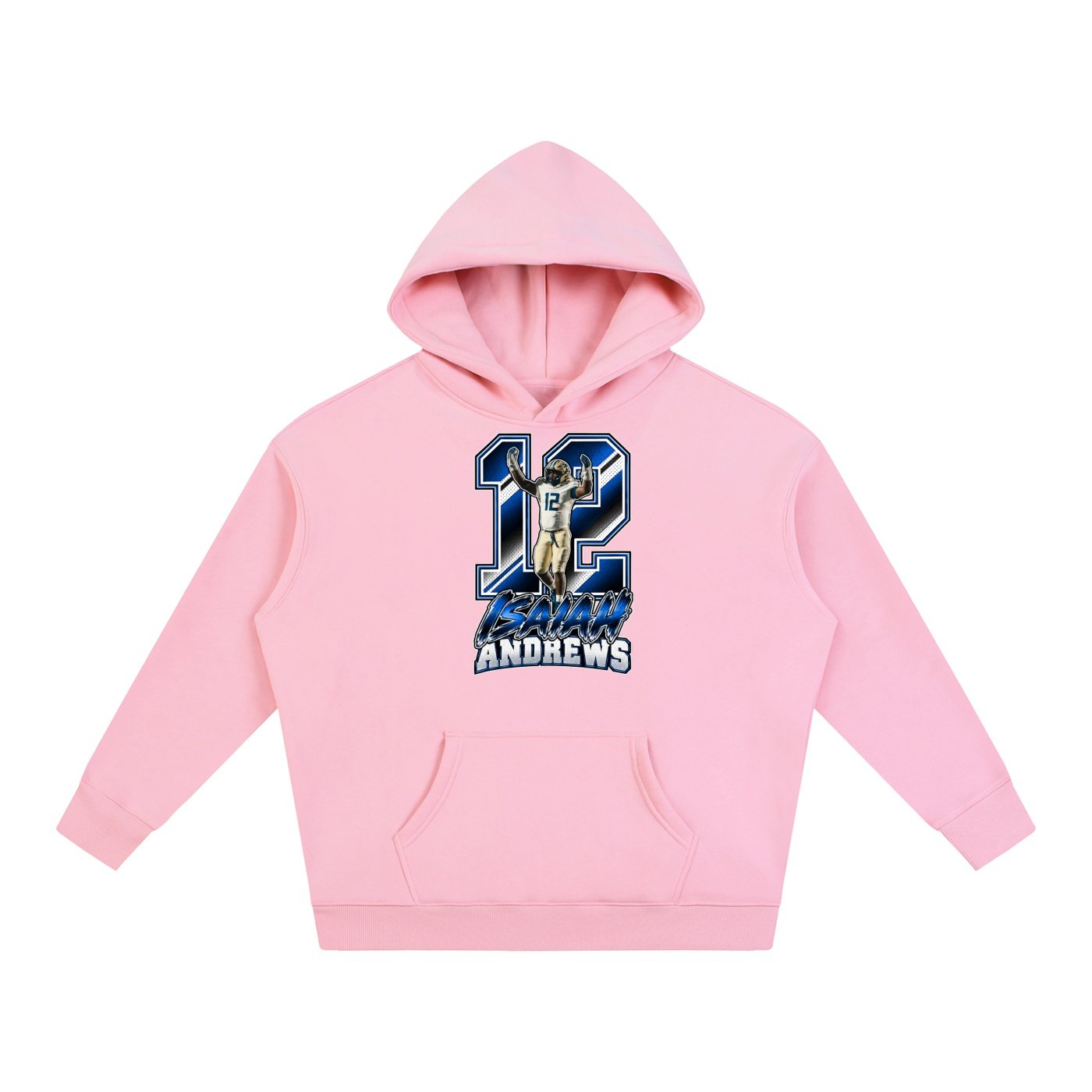 Isaiah Andrews  Oversize Fleeced Hoodie - Image 5