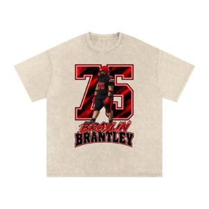 Braylin Brantley Snow Washed Oversized TEE - Image 2