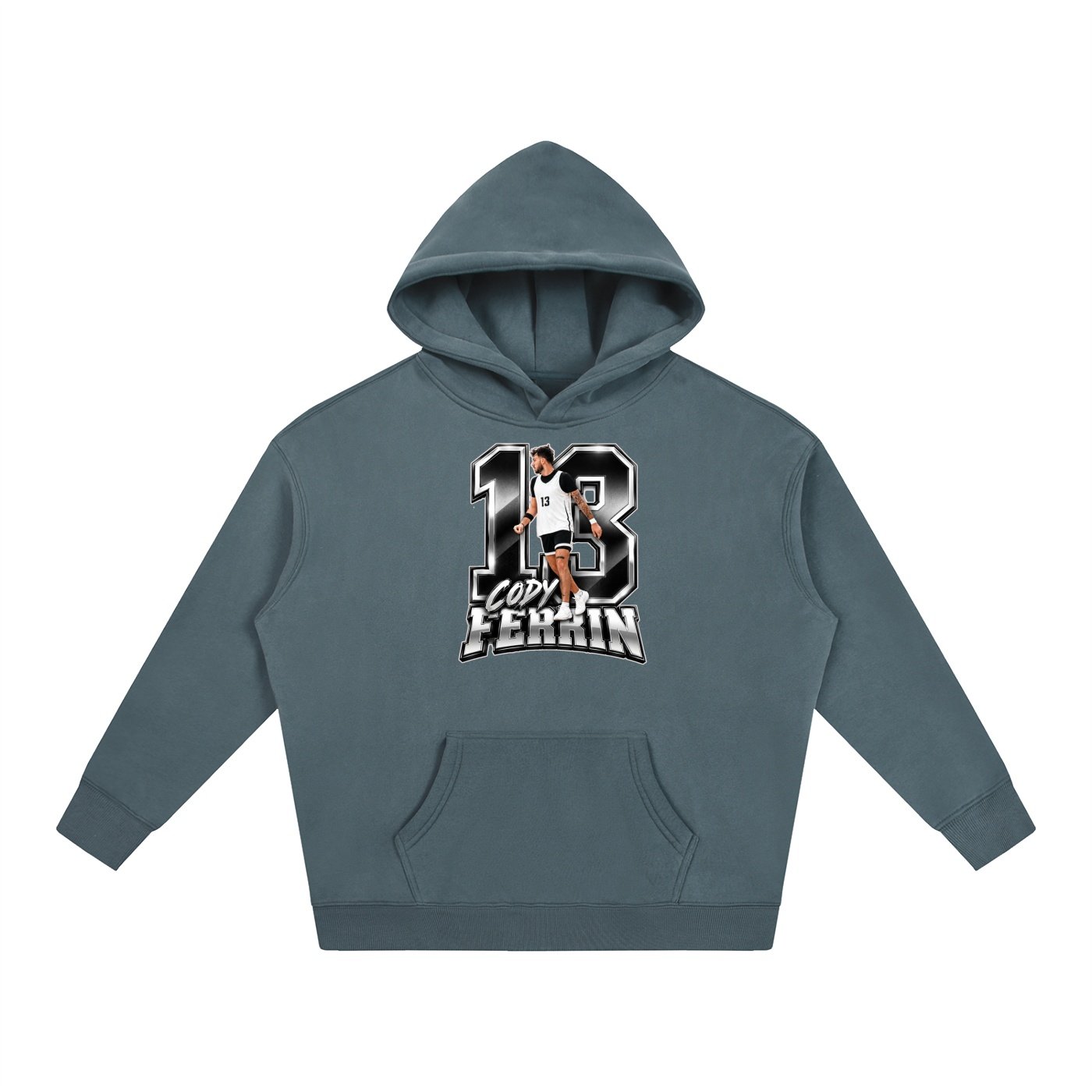Cody Ferrin  Oversize Fleeced Hoodie - Image 4