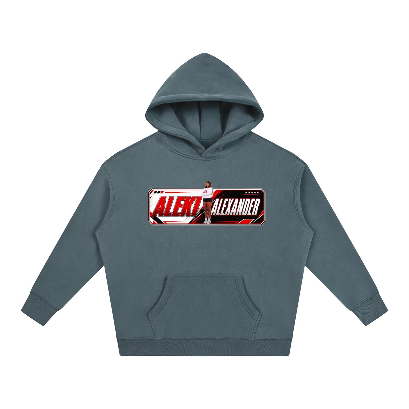 Aleki Alexander Oversize Fleeced Hoodie - Image 4