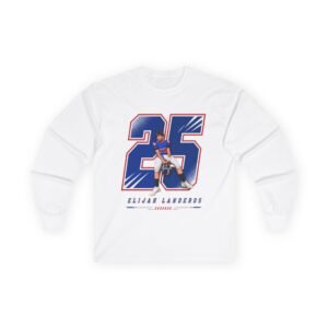 Elijah Landeros Unisex Cotton Long Sleeve Tee - Image 2