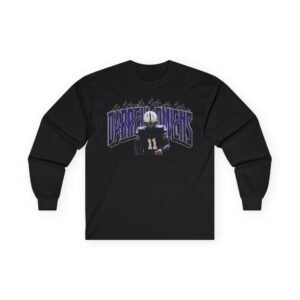 Darrell owens jr Unisex Cotton Long Sleeve Tee - Image 1