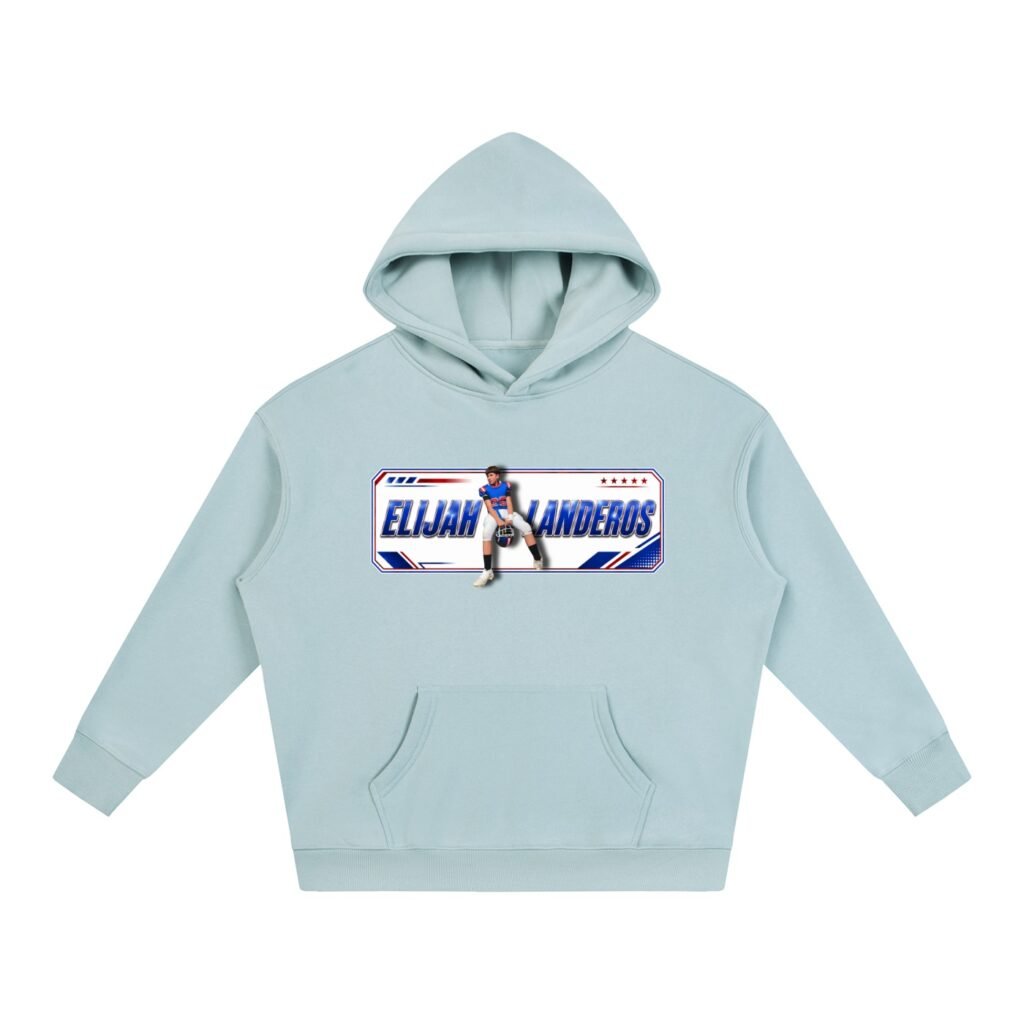 Elijah Landeros Oversize Fleeced Hoodie