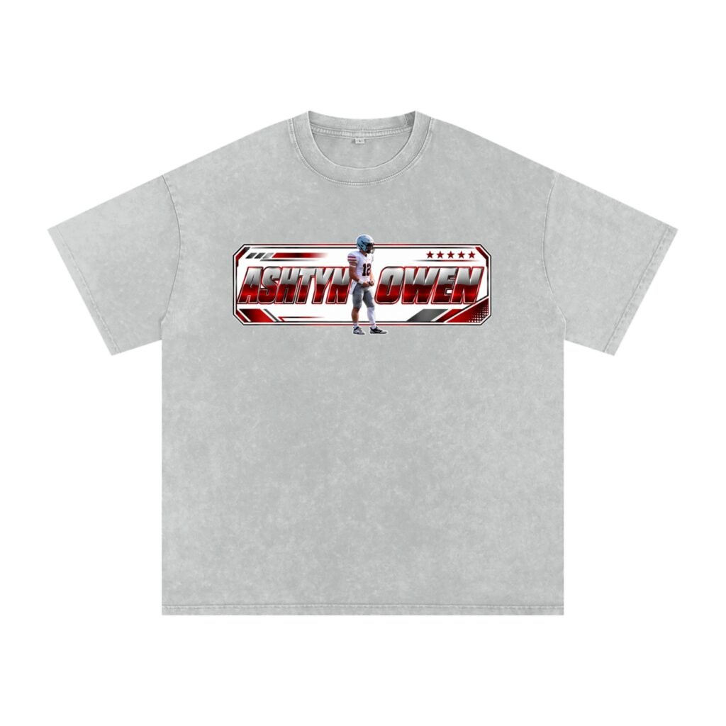 Ashtyn Owen Snow Washed Oversized TEE