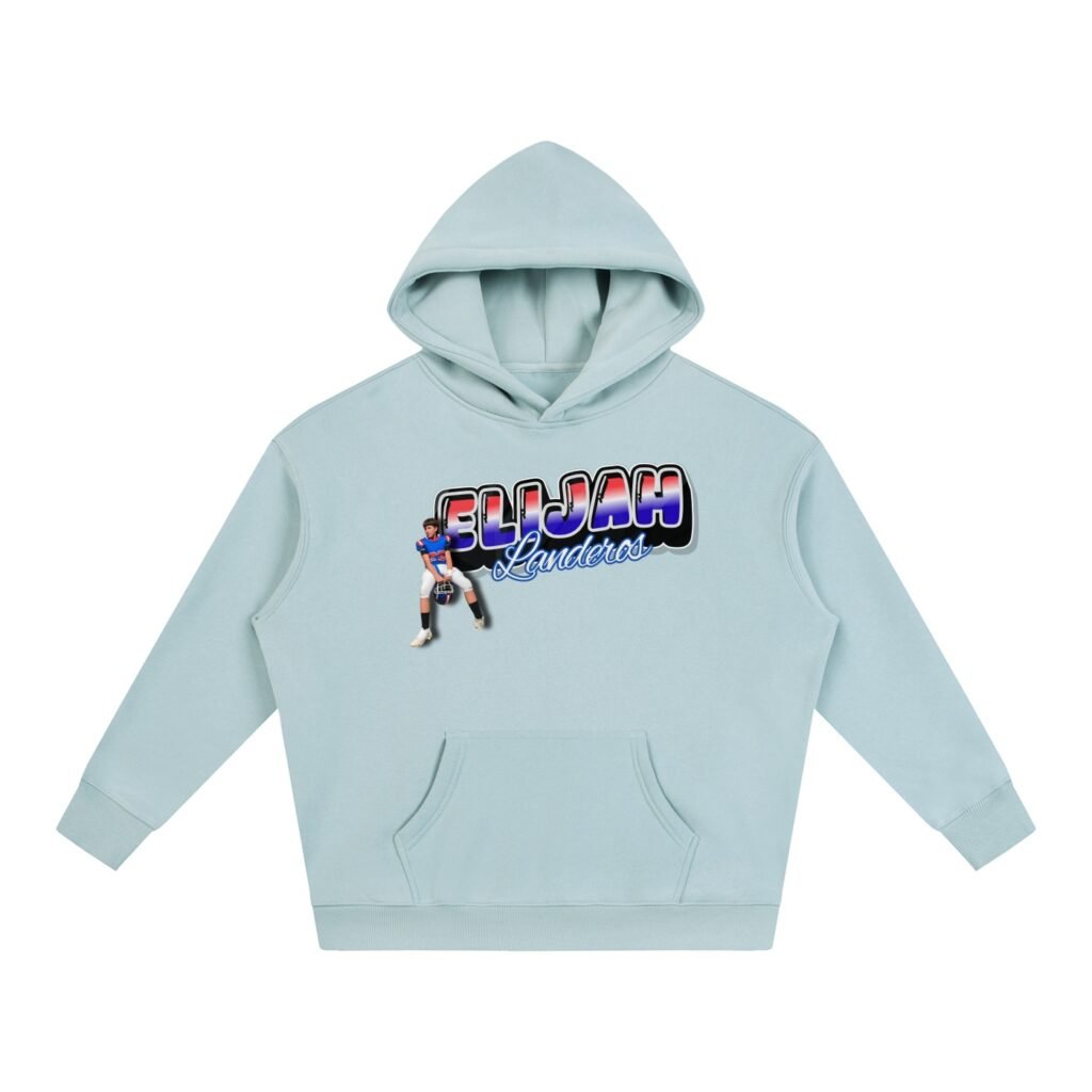 Elijah Landeros Oversize Fleeced Hoodie