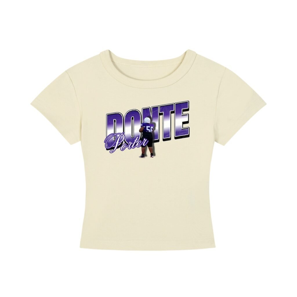 Donte Porter ll Women's CropTop