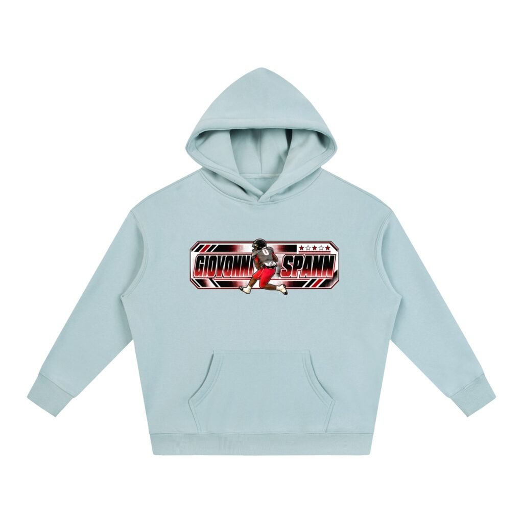 Giovonni Spann  Oversize Fleeced Hoodie