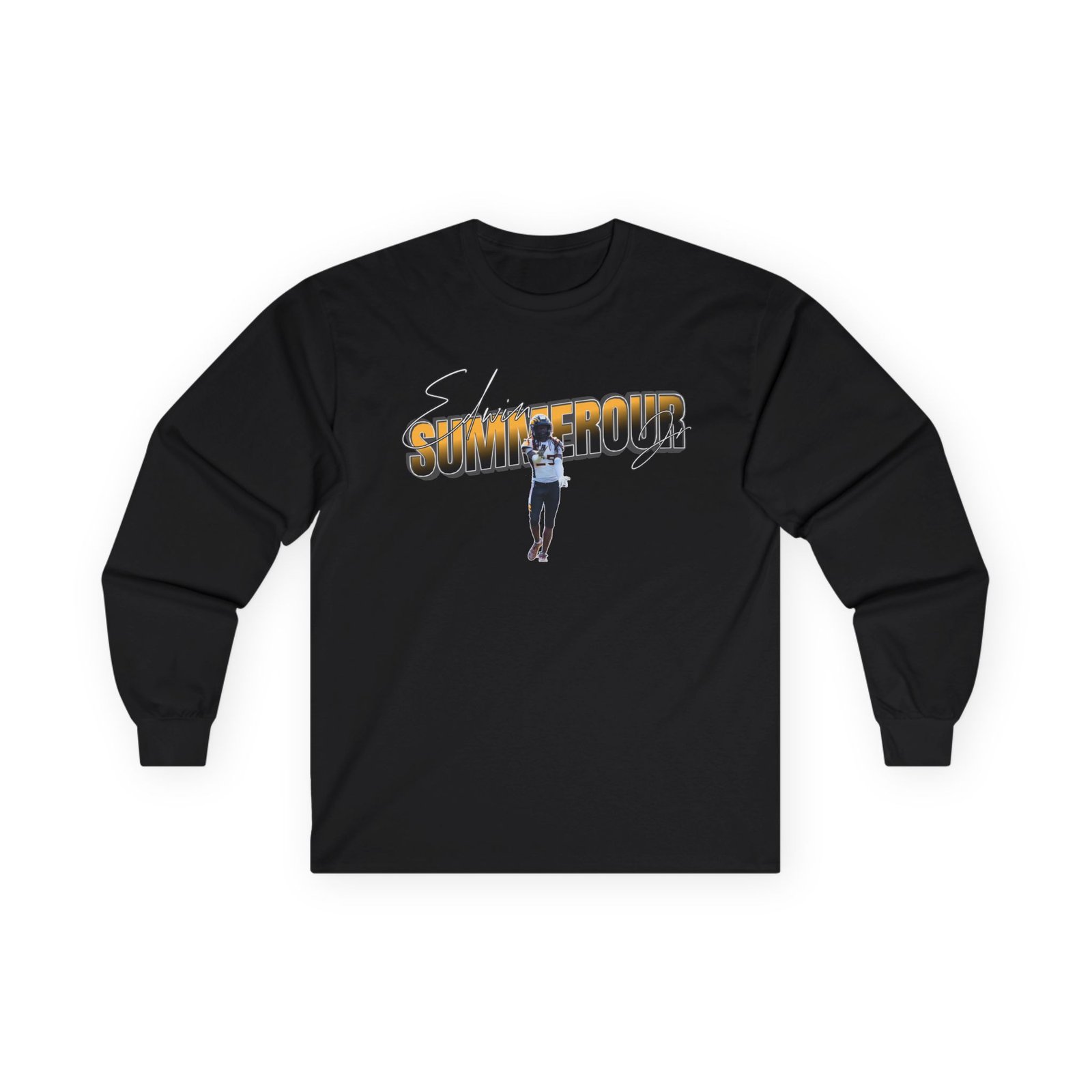 Edwin summerour jr Unisex Cotton Long Sleeve Tee - Image 1
