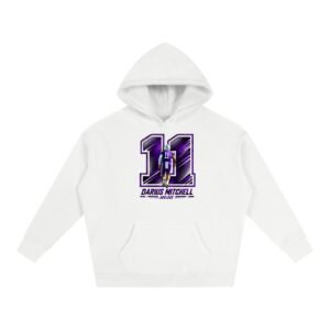 Darius Mitchell Oversize Fleeced Hoodie - Image 2