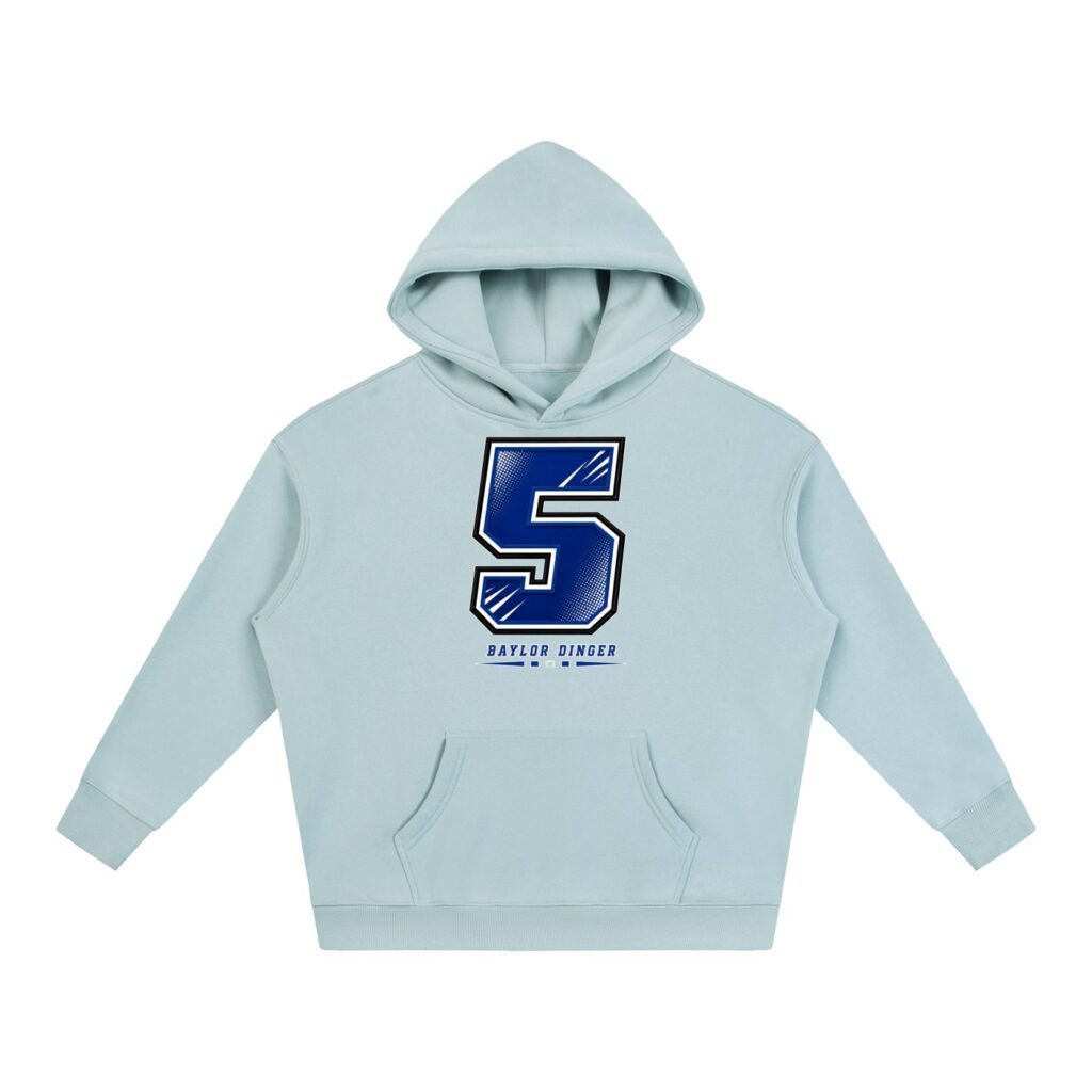Baylor dinger Oversize Fleeced Hoodie