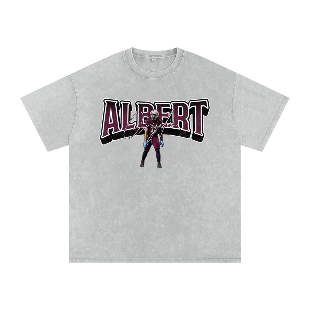 Albert Grijalva Snow Washed Oversized TEE