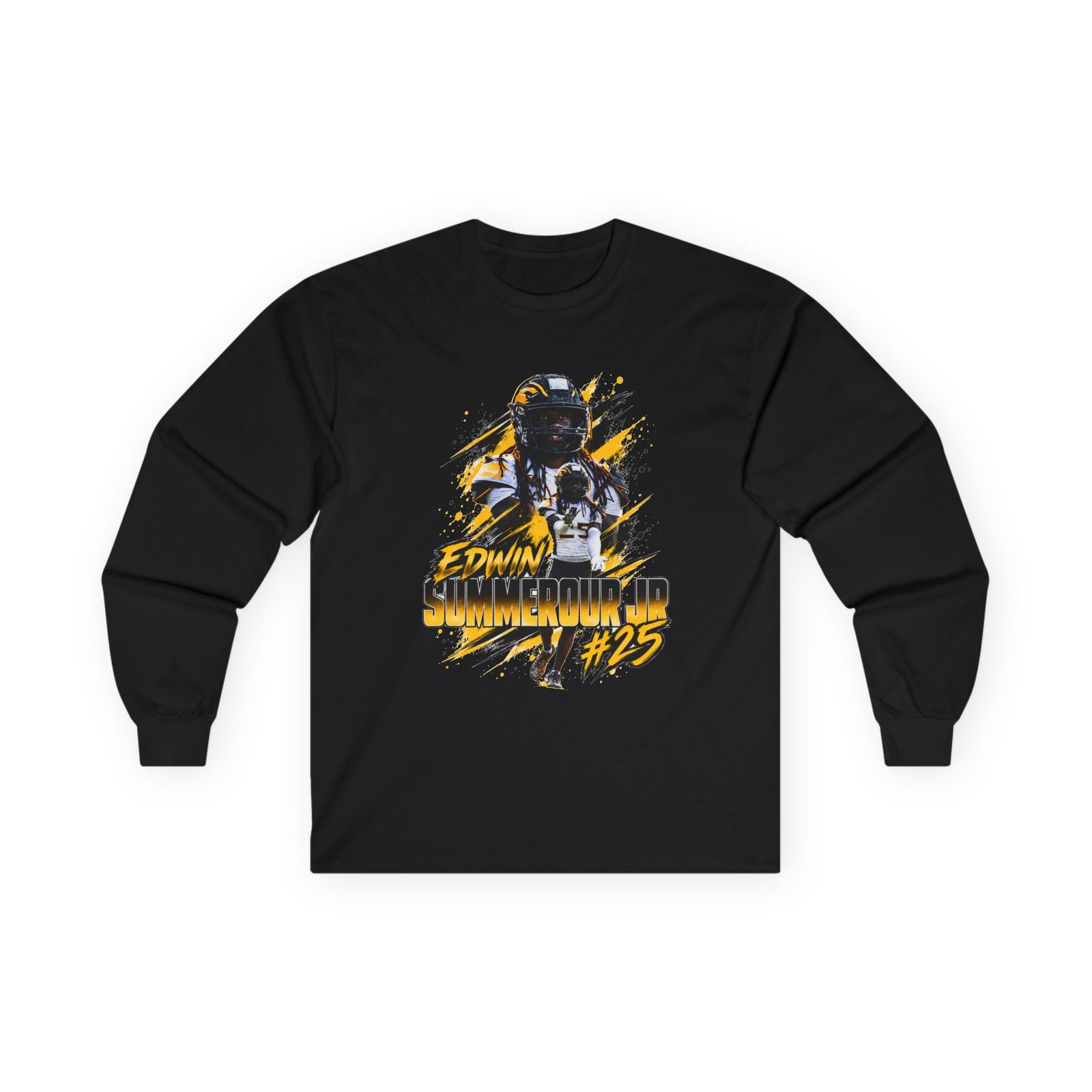 Edwin summerour jr Unisex Cotton Long Sleeve Tee - Image 1
