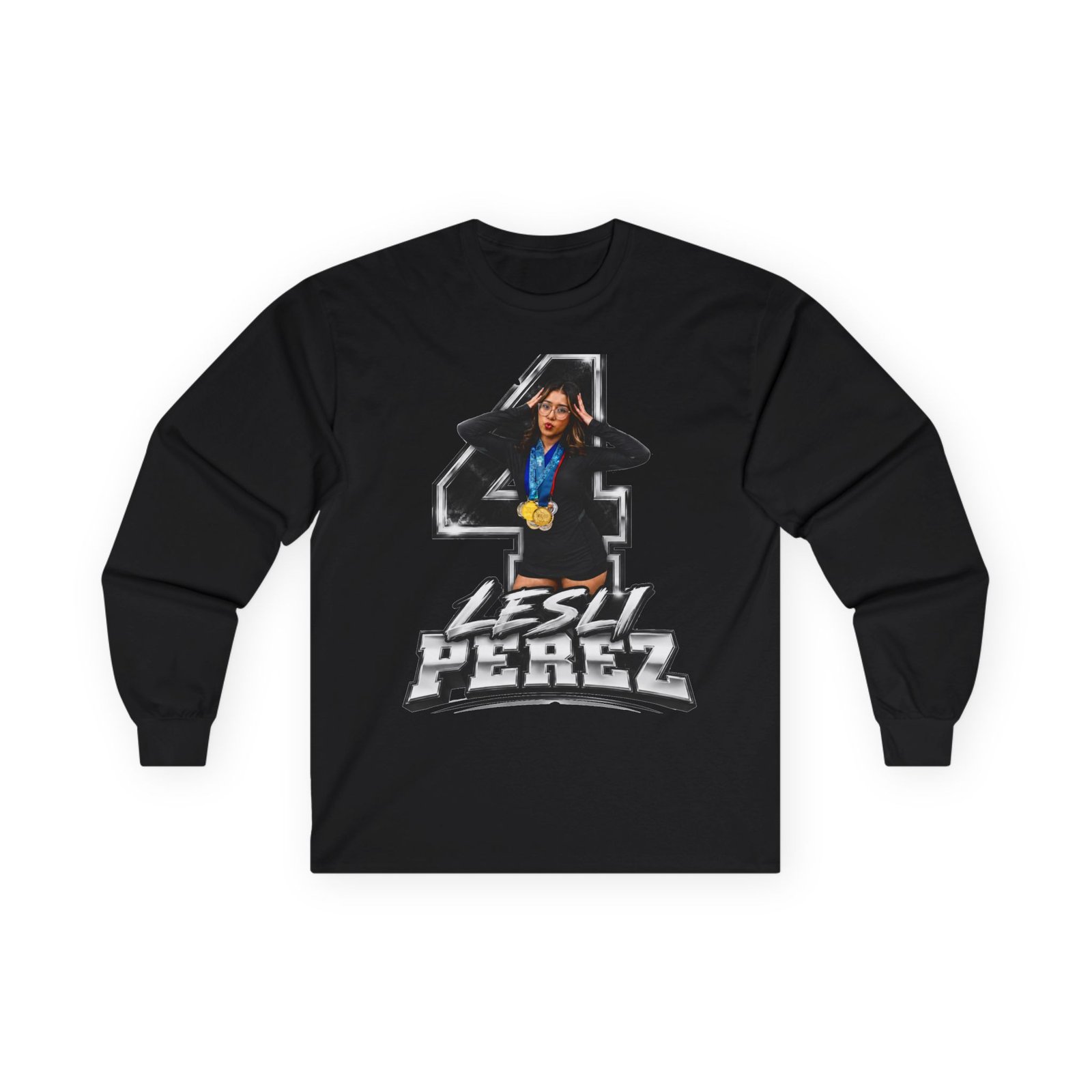 Lesli Perez Unisex Cotton Long Sleeve Tee - Image 1