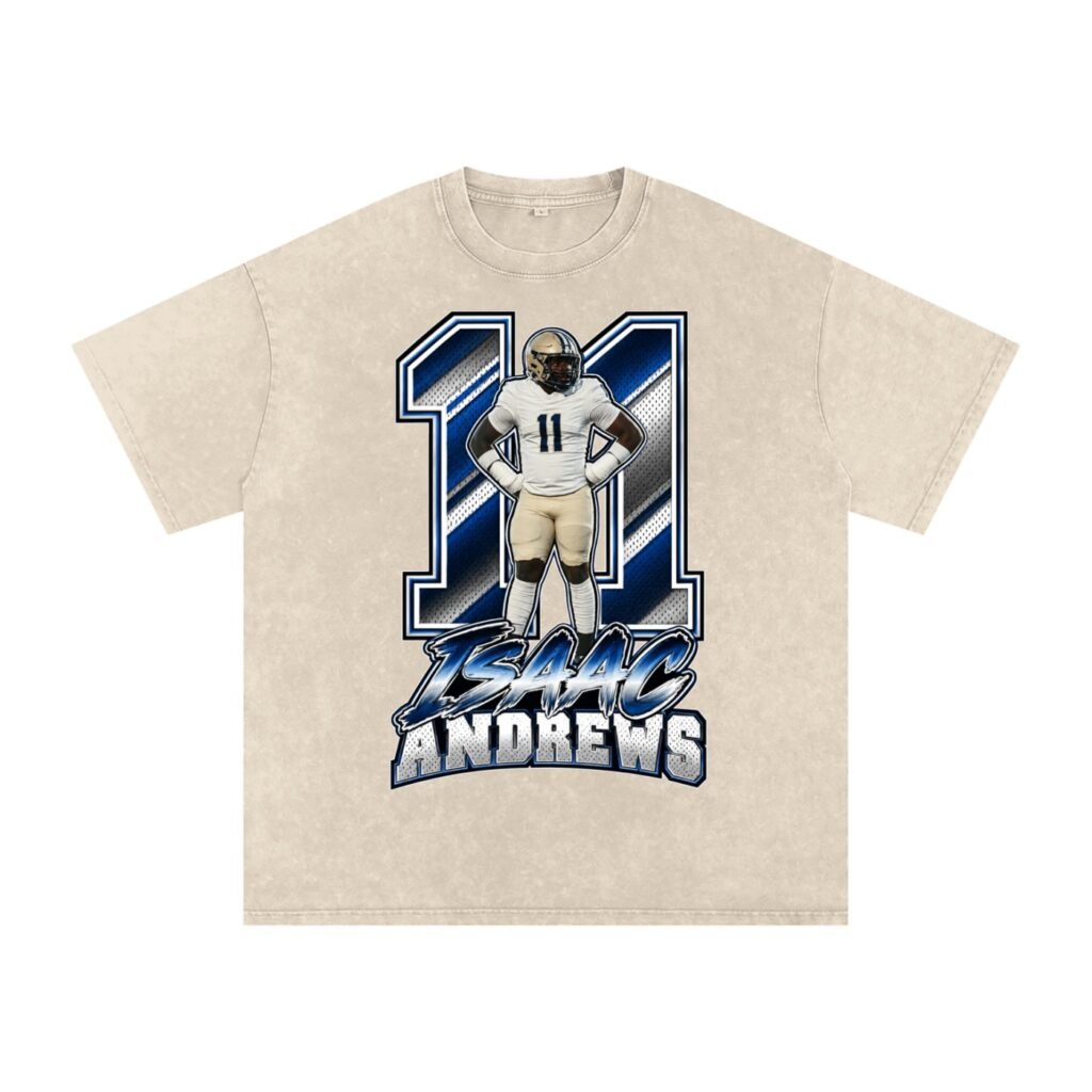 Isaac Andrews Snow Washed Oversized TEE