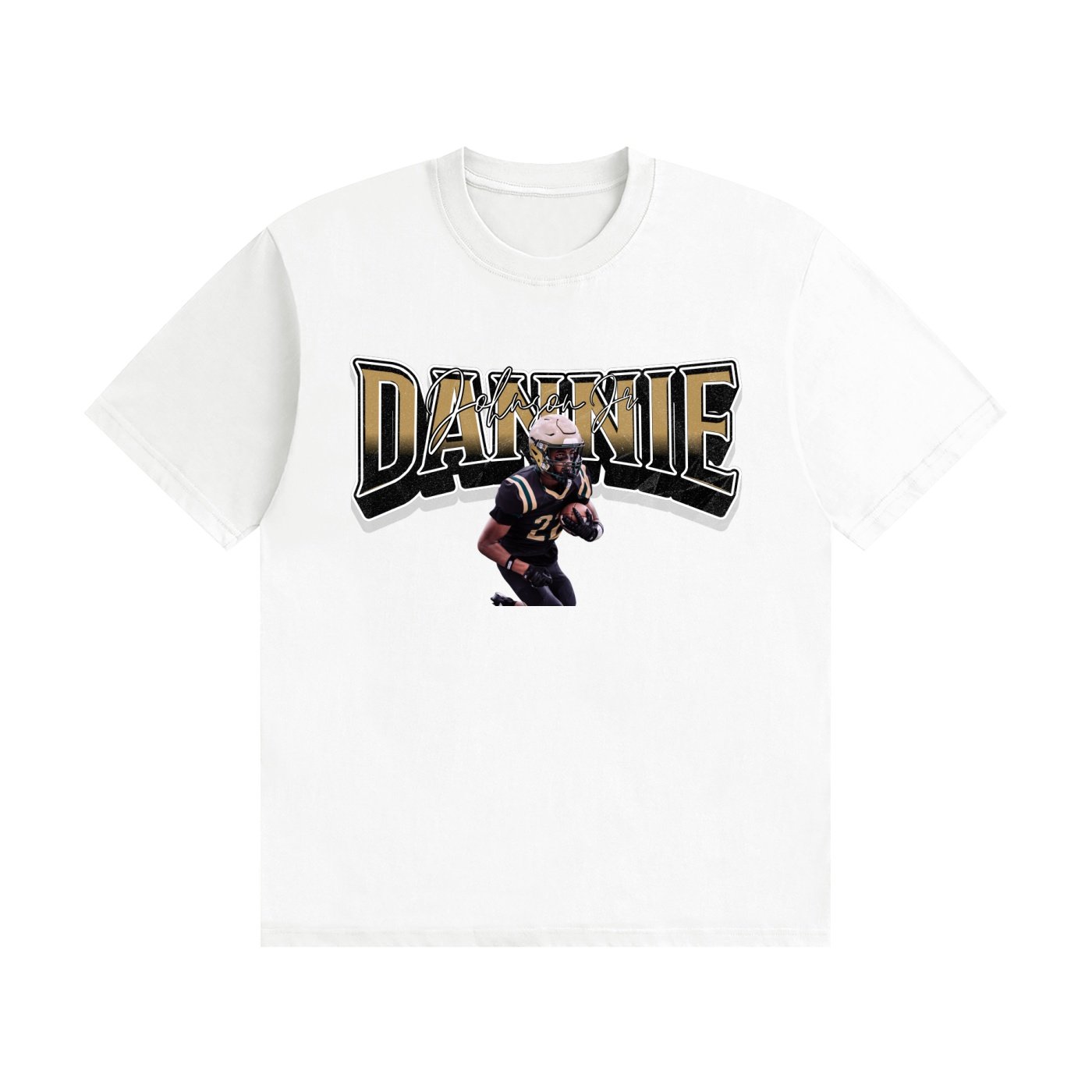 Dannie Johnson jr Unisex Cotton T-Shirt - Image 2