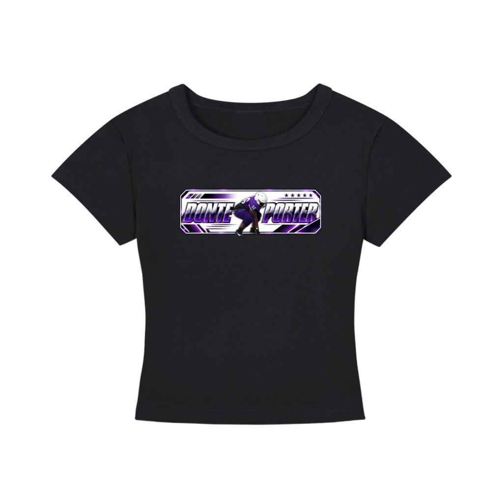 Donte Porter ll Women's CropTop