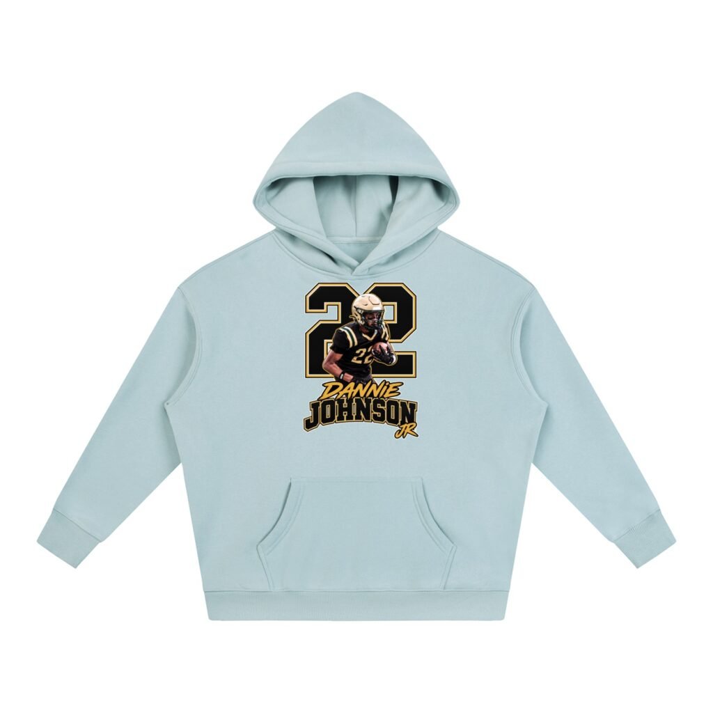 Dannie Johnson jr Oversize Fleeced Hoodie