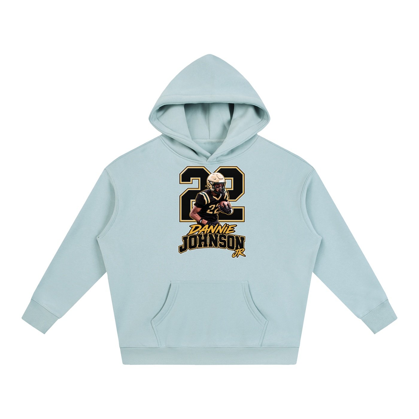 Dannie Johnson jr Oversize Fleeced Hoodie - Image 3