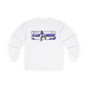 Elijah Landeros Unisex Cotton Long Sleeve Tee - Image 2