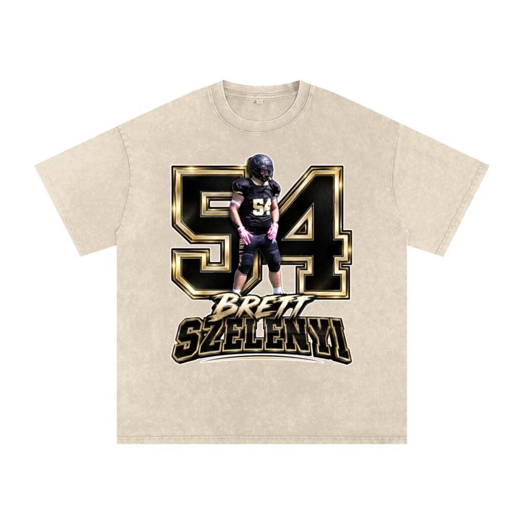 brett szelenyi Snow Washed Oversized TEE