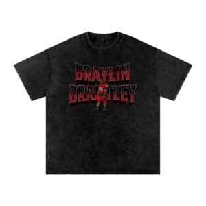 Braylin Brantley Snow Washed Oversized TEE - Image 1