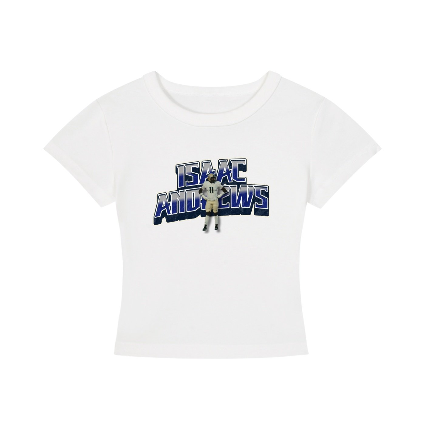 Isaac Andrews  Women's CropTop - Image 2