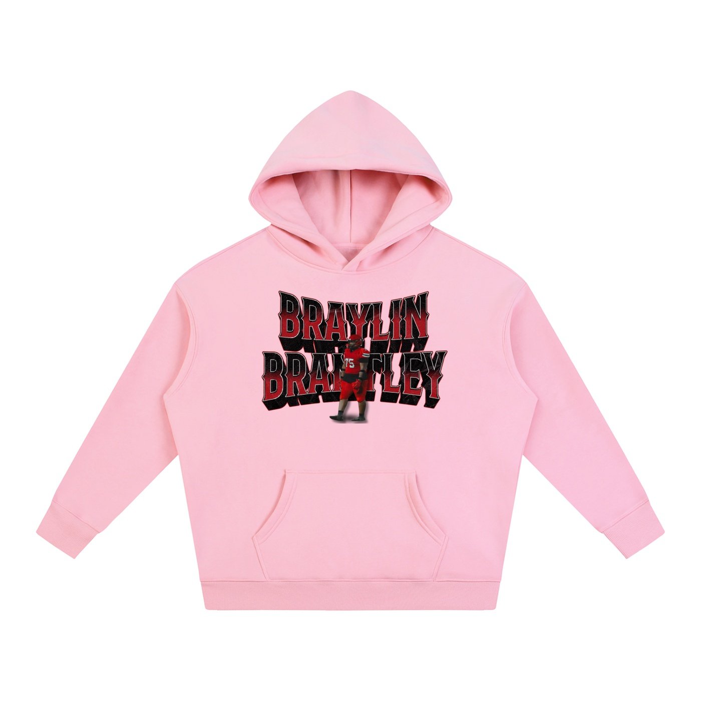 Braylin Brantley Oversize Fleeced Hoodie - Image 5